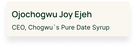 Ojochogwu Joy Ejeh - CEO