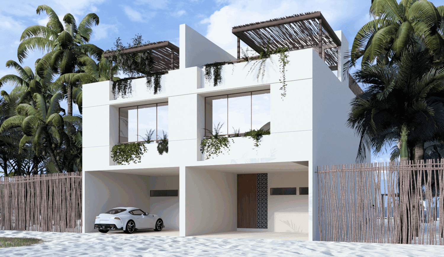 Fachada exterior — Villas Nalú