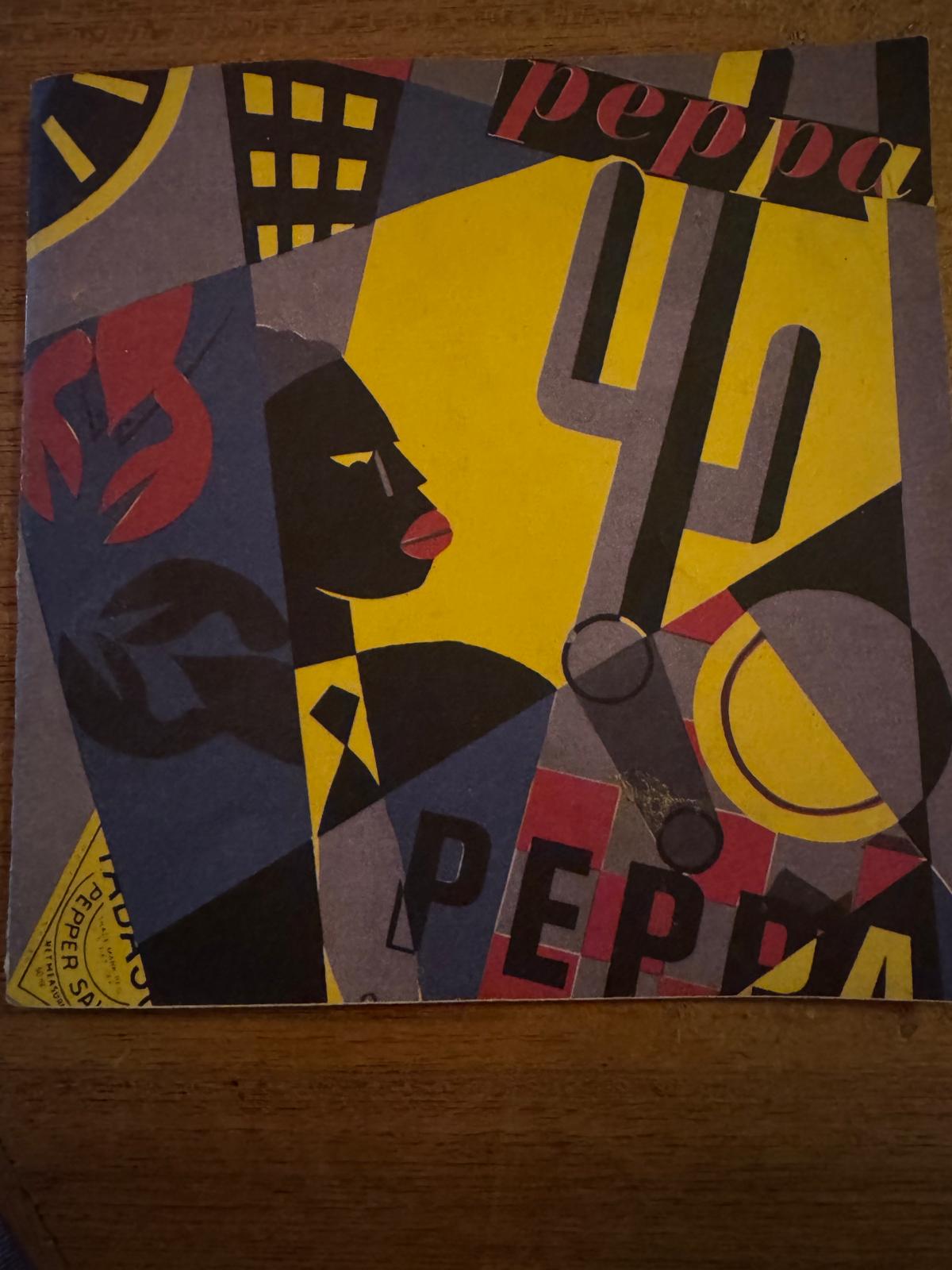 Peppar vintage poster