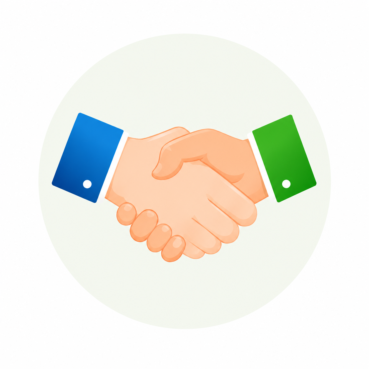 Handshake partnership icon - The Value of Having a Coach