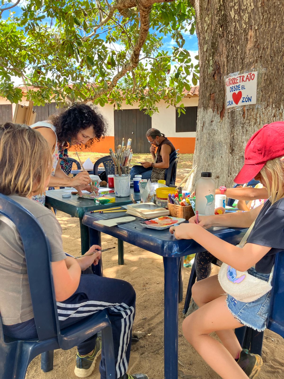 Taller de autorretrato desde el corazón