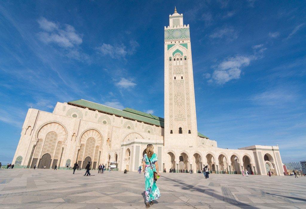 Hassan II Mosque in Casablanca