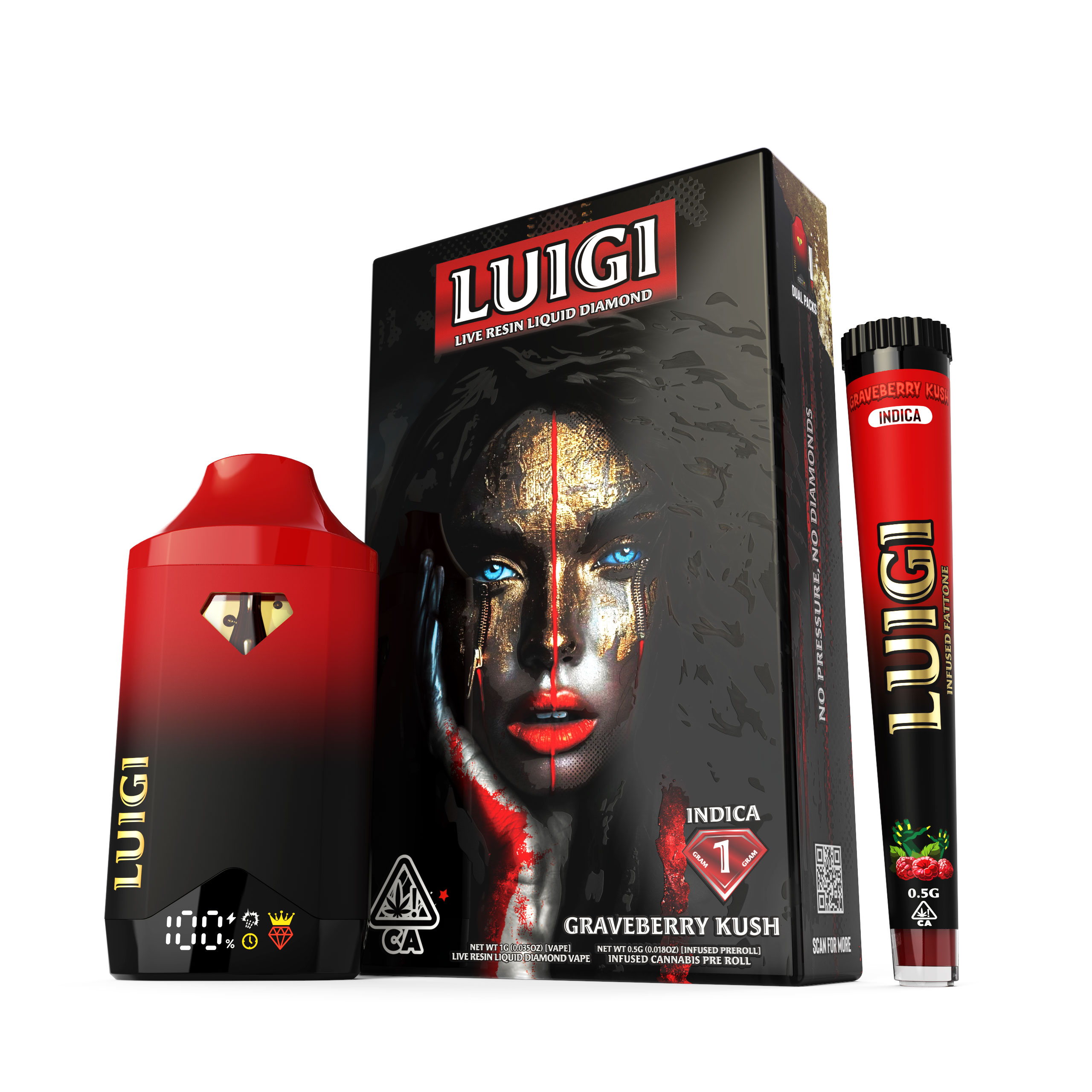 Graveberry Kush V6 Dual Pack