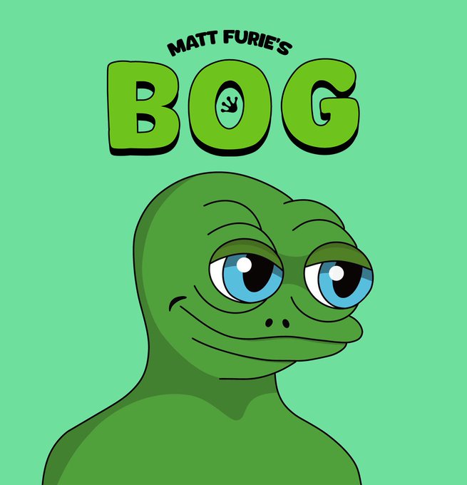 BOG frog illustration