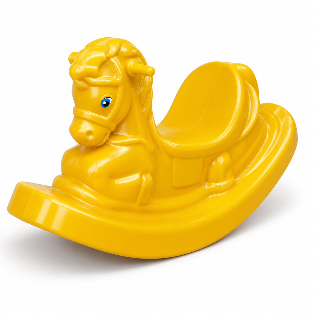 Gangorra Cavalinho Amarelo Balanço
