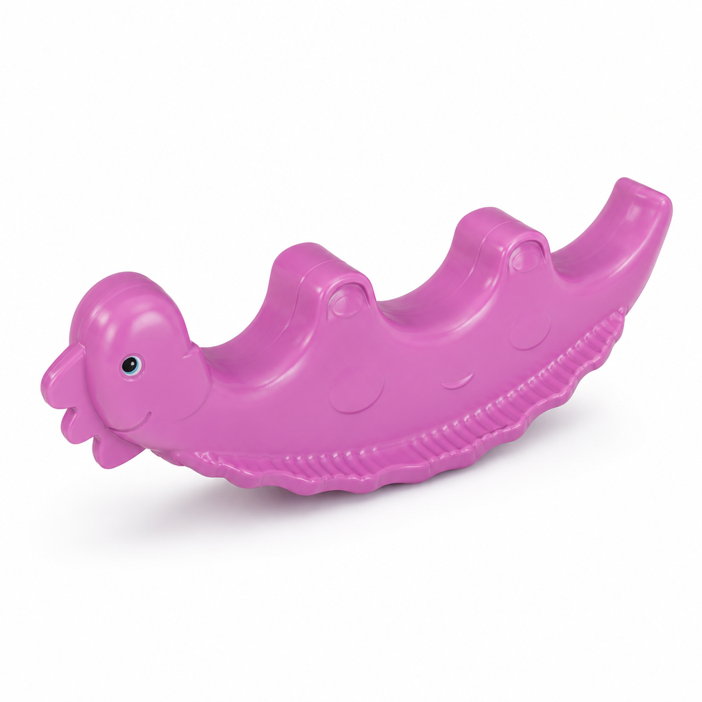 Gangorra Dino Roxo Magnético