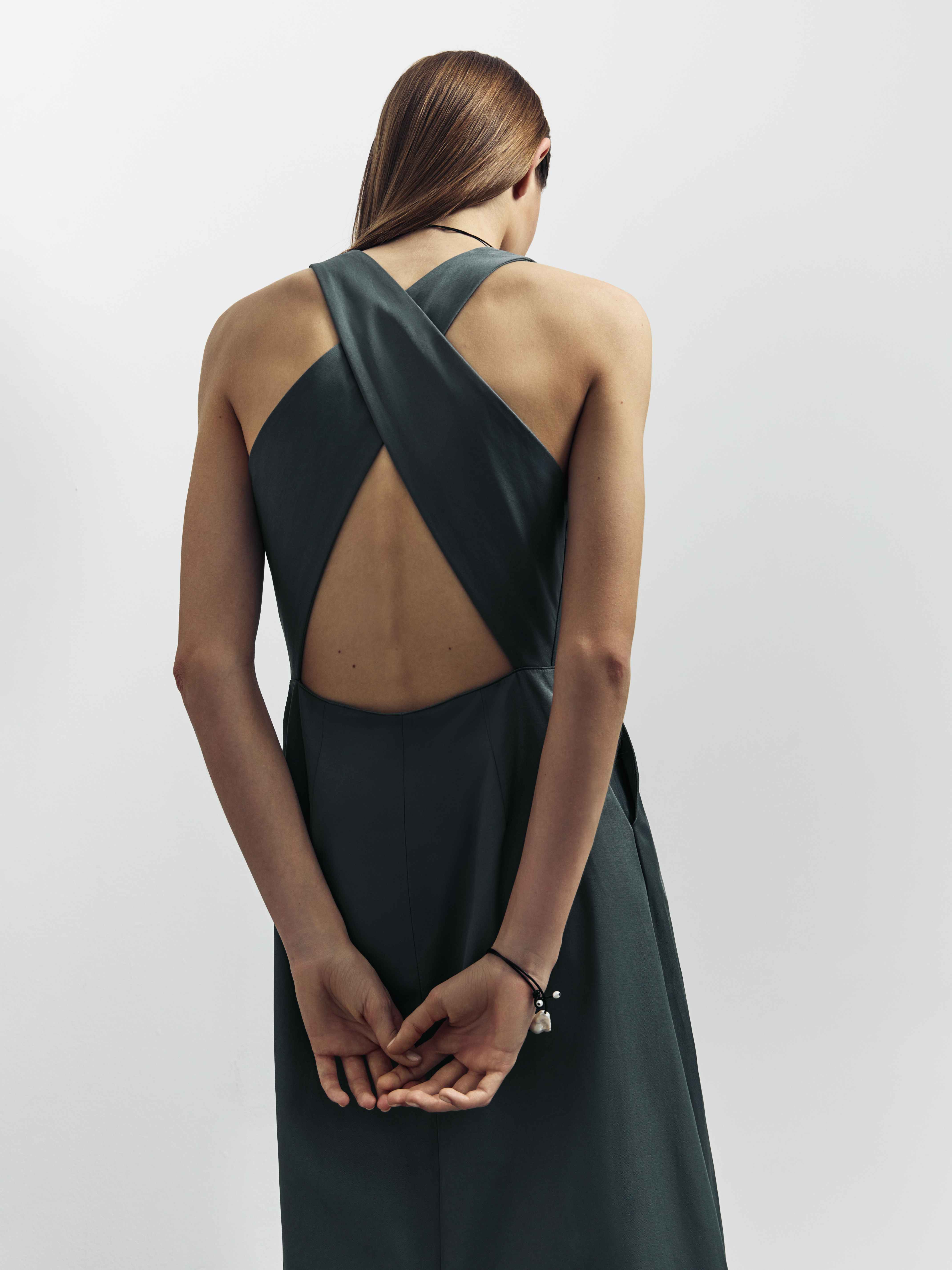 Catalogue after retouching — clean skin and fabric detail preserved