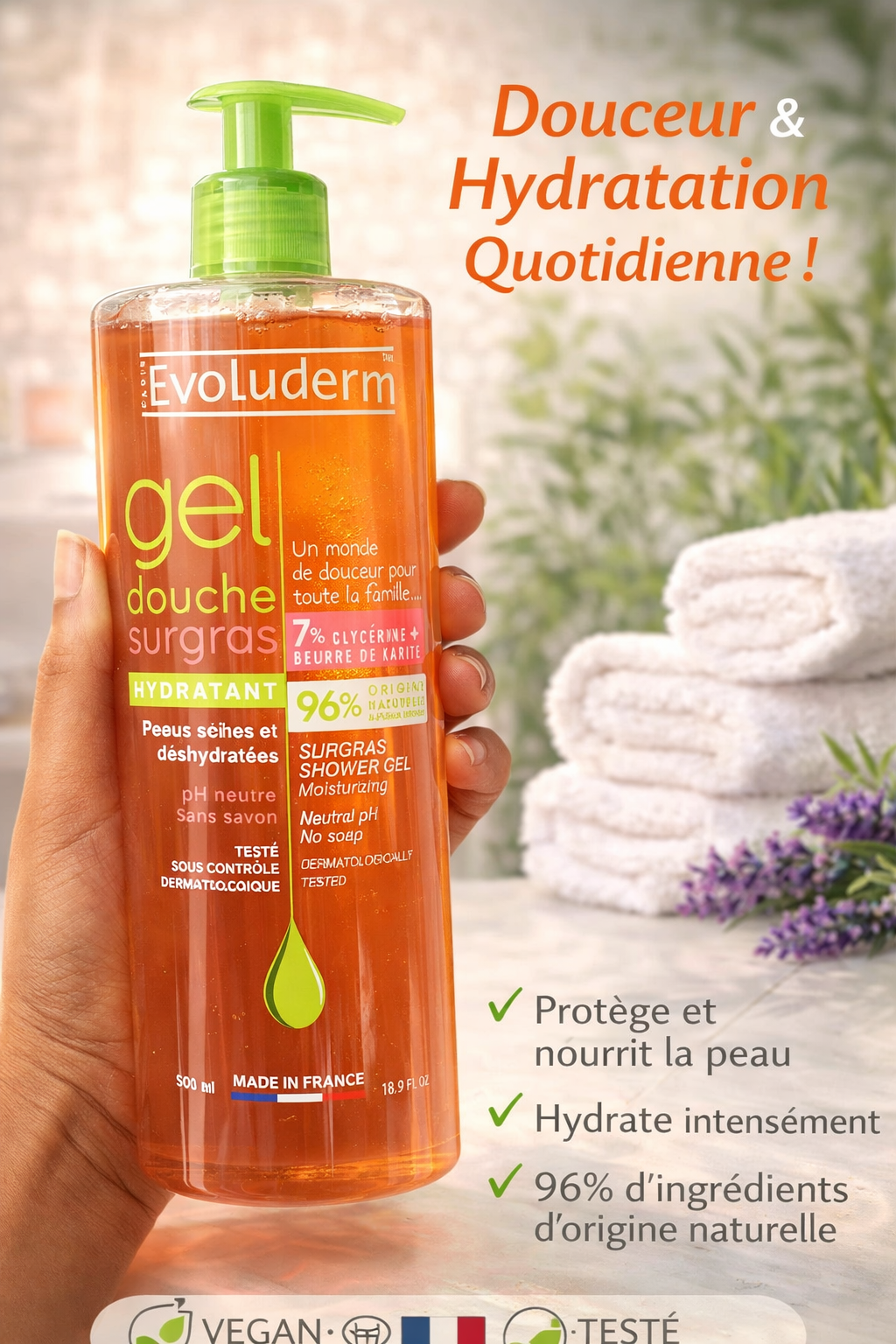 Gel Douche Hydratant Surgras