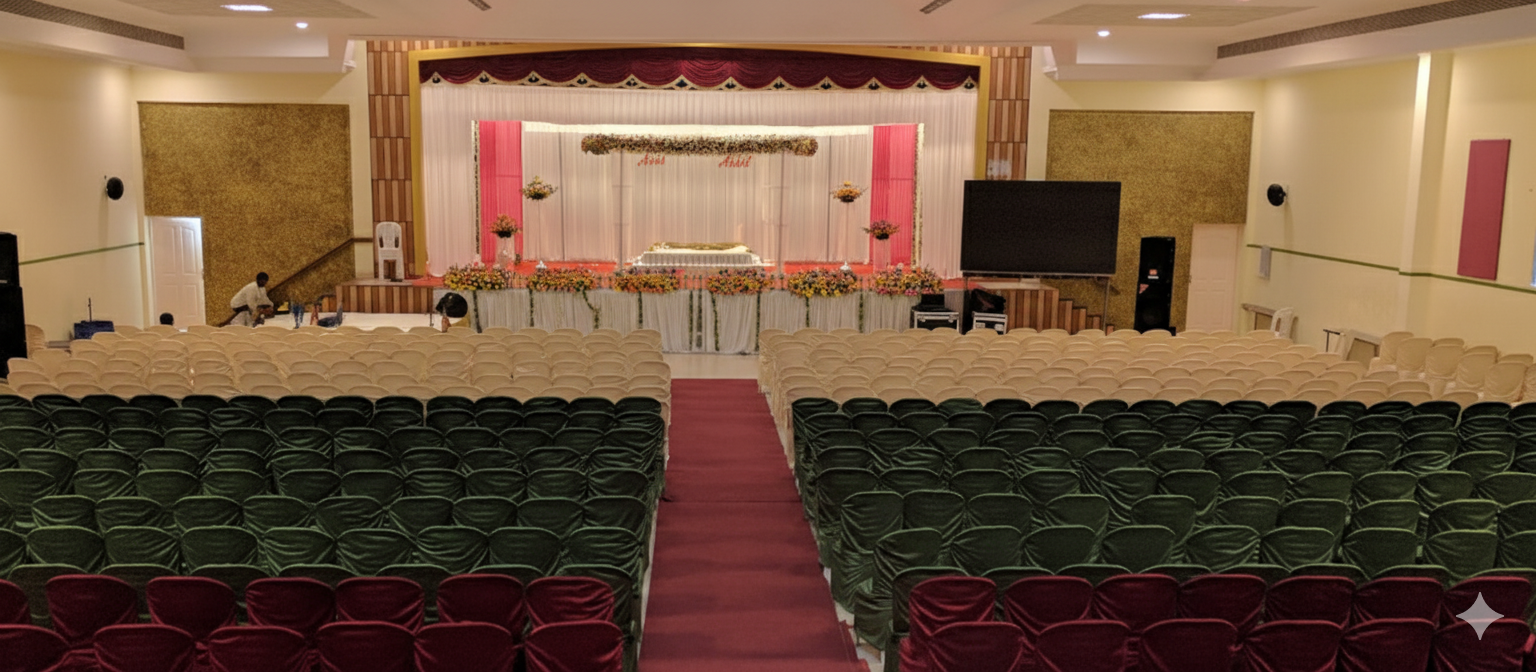 Main Hall with Theater Seating
