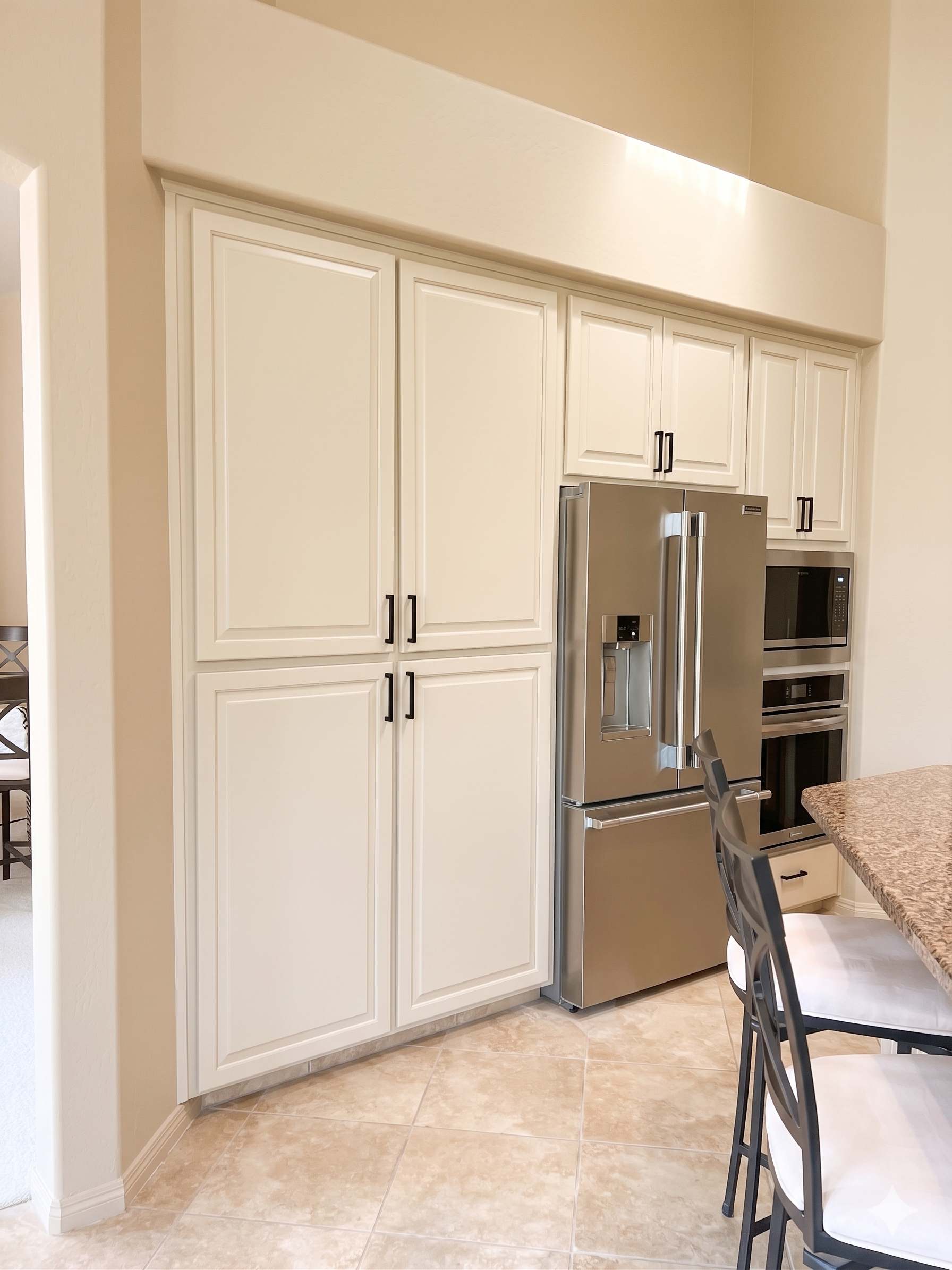 White Pantry Cabinets