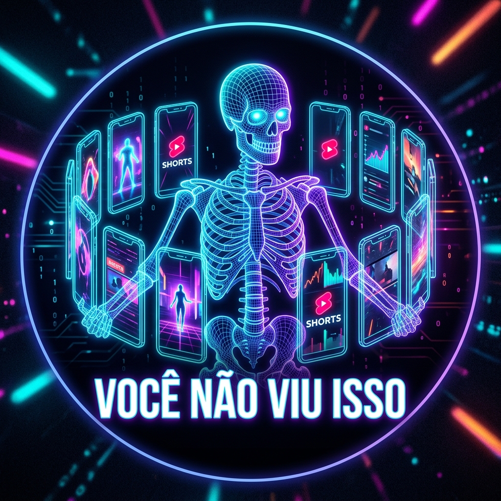 Identidade visual do canal Você Não Viu Isso