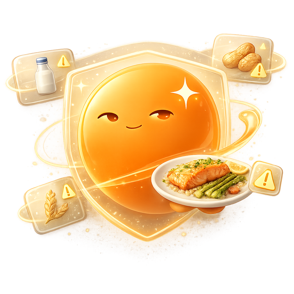 Miso in shield mode protecting against allergens