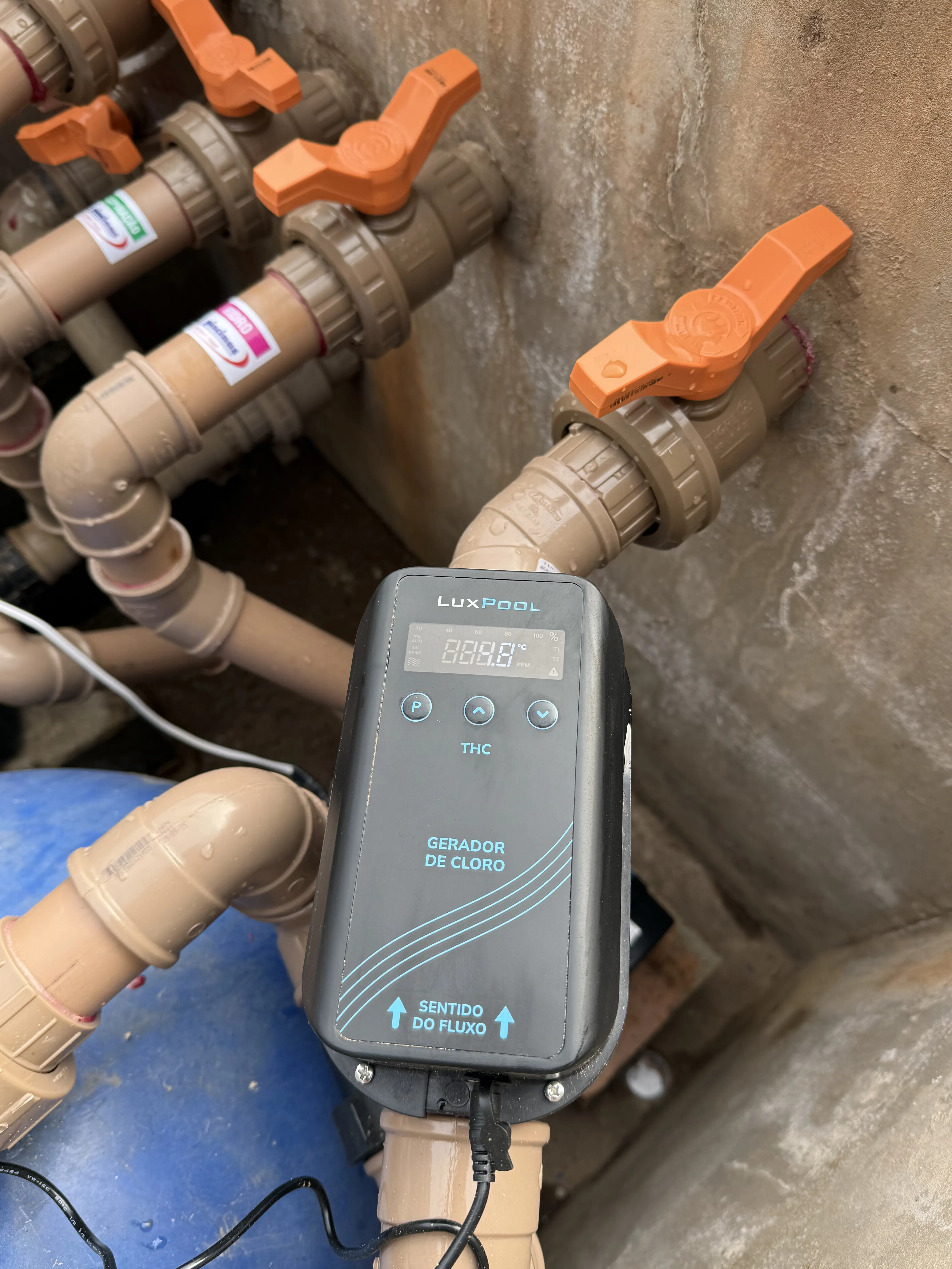 Gerador de Cloro LuxPool para Piscina