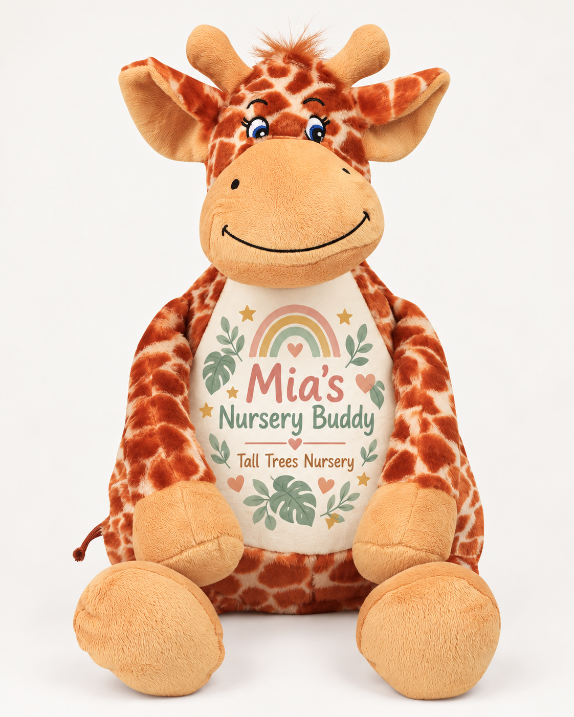 Personalised Plush Giraffe — view 2