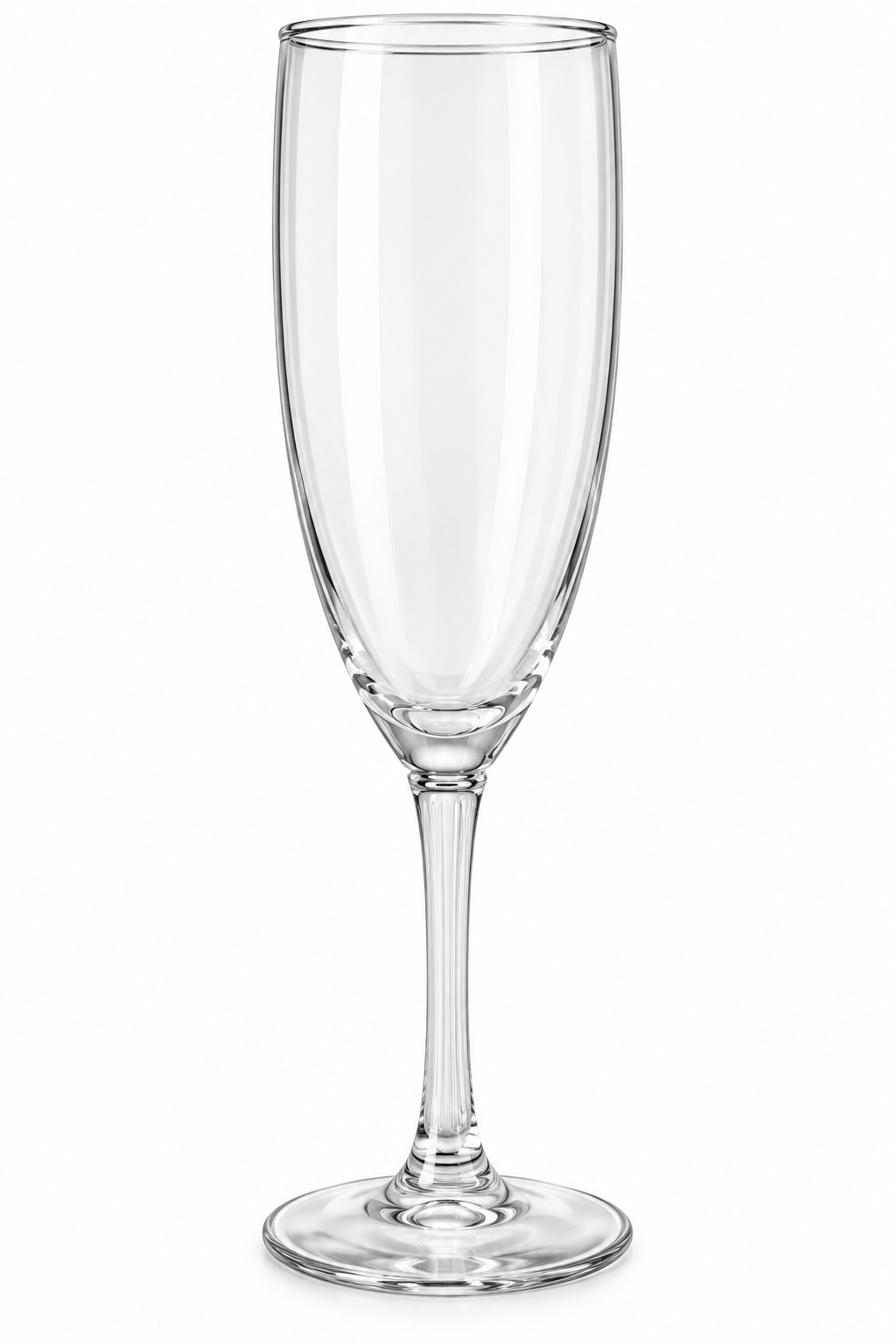 Fluted Champagne Glass