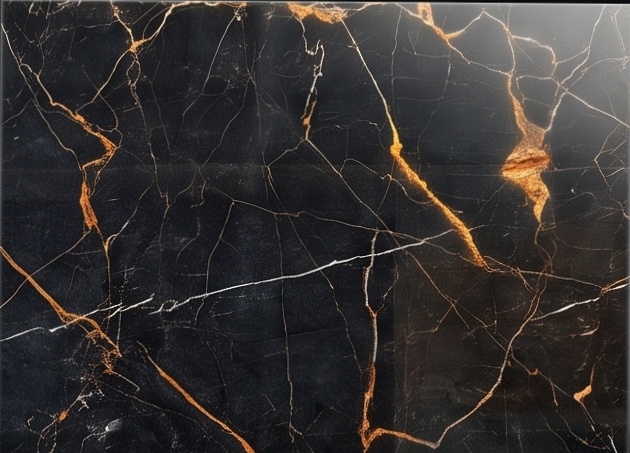 Golden Galaxy black marble