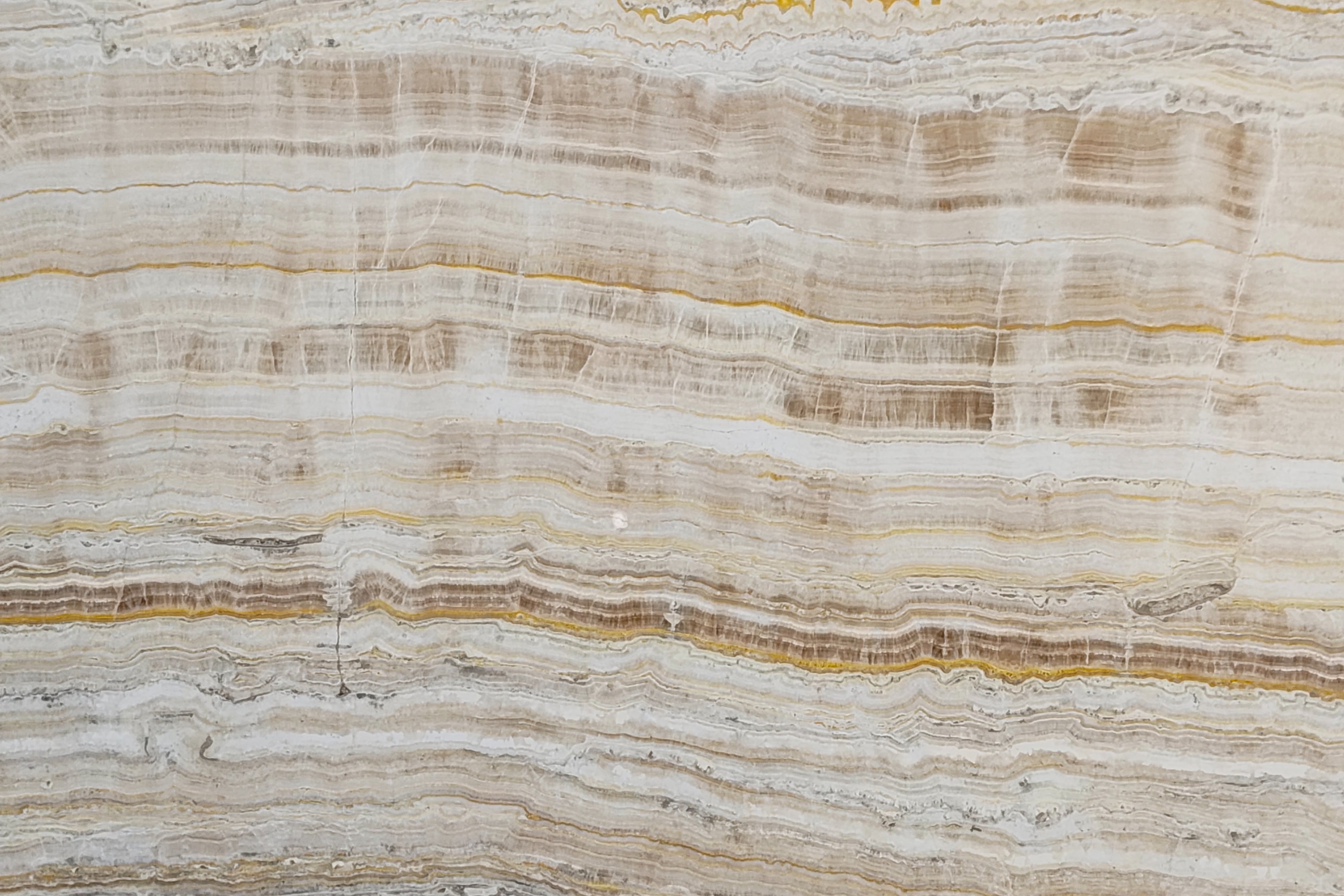 Golden Ivory Onyx marble slab