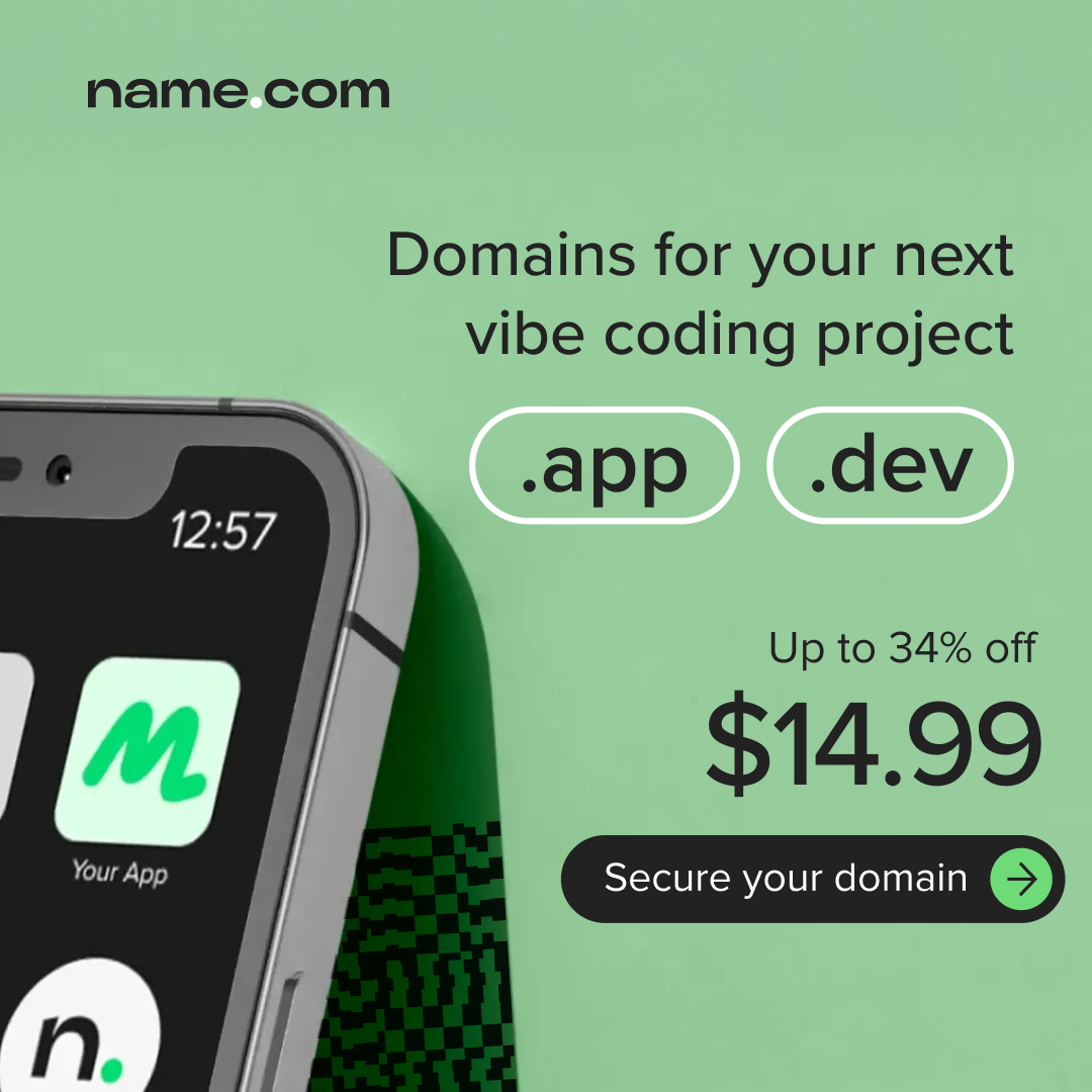Domains for vibe coding project