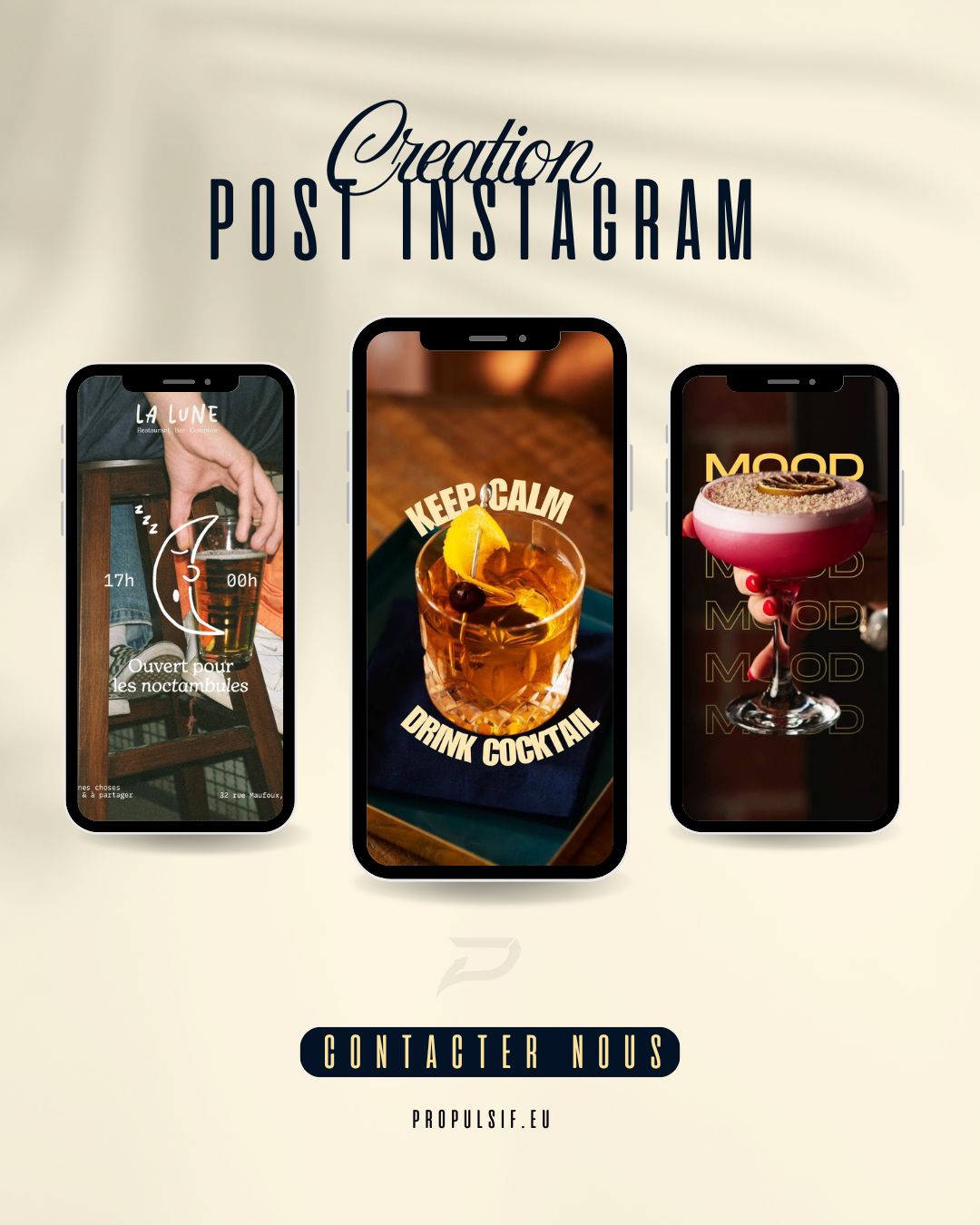 Post Instagram — Création de contenu