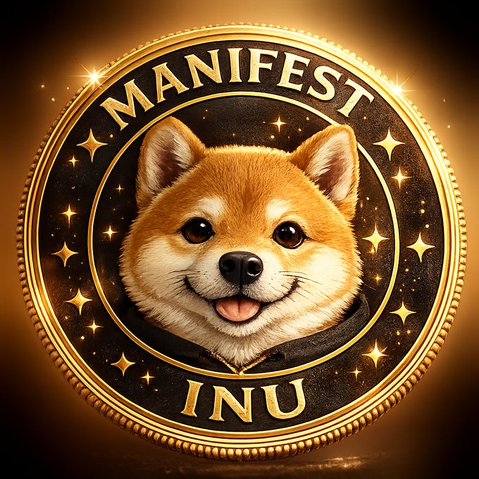 Manifest Inu golden coin