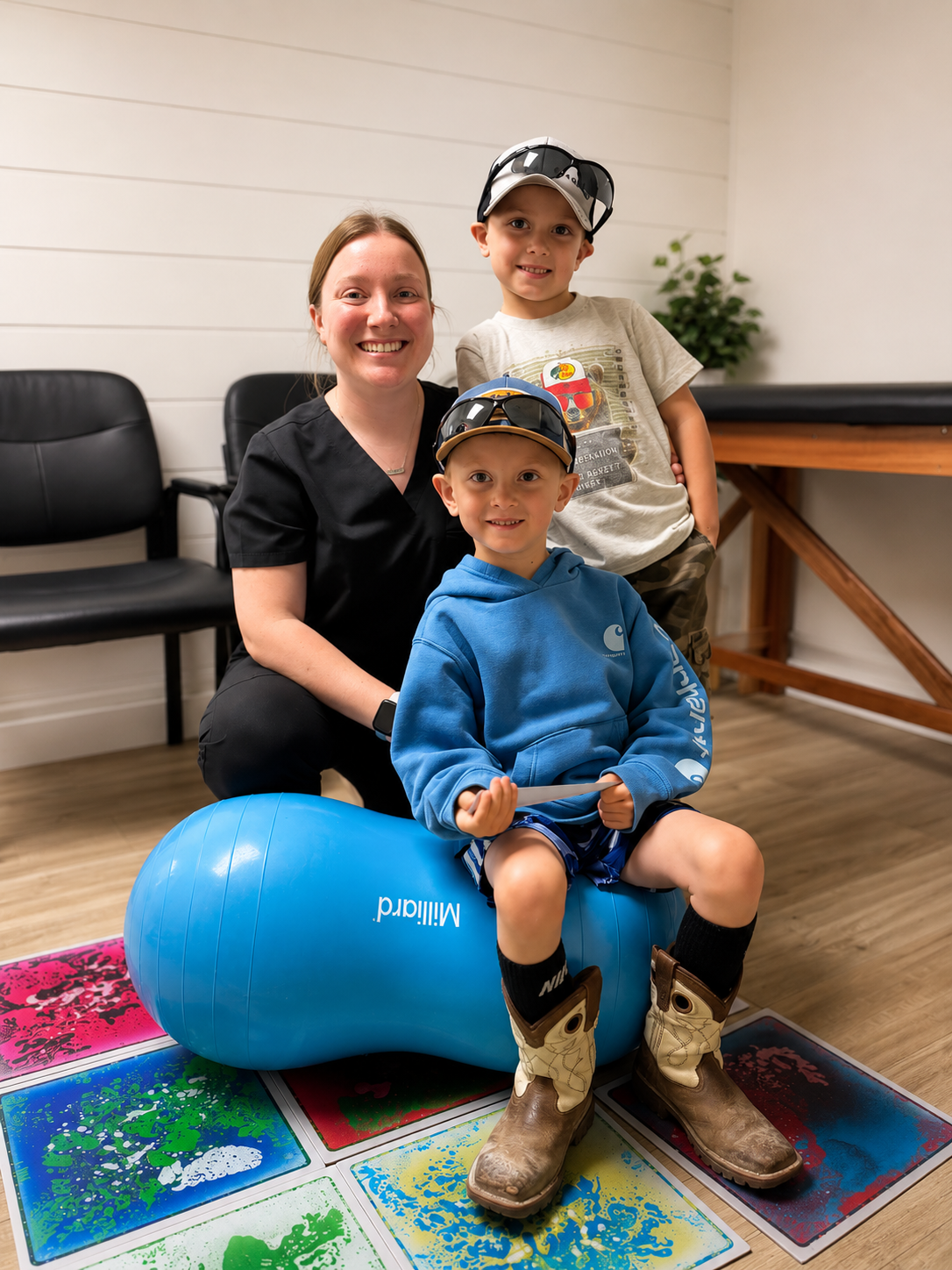Occupational Therapy session with Hallie Sparks