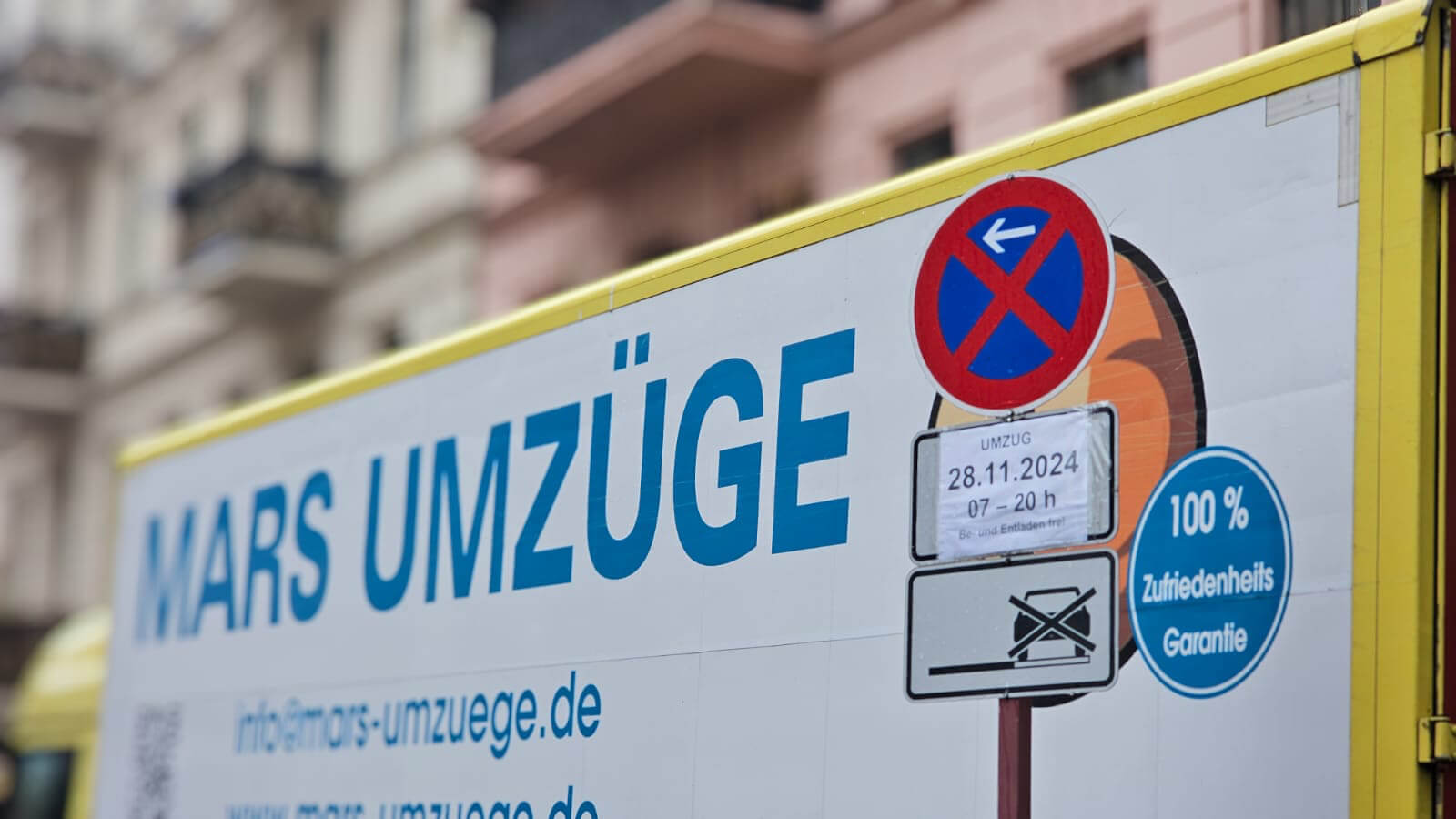 Halteverbot für Umzüge