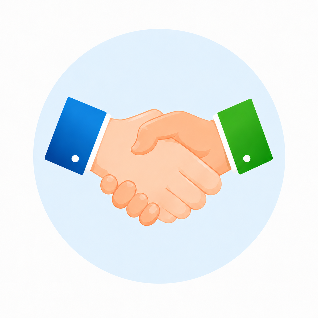 Handshake partnership icon - The Value of Having a Coach
