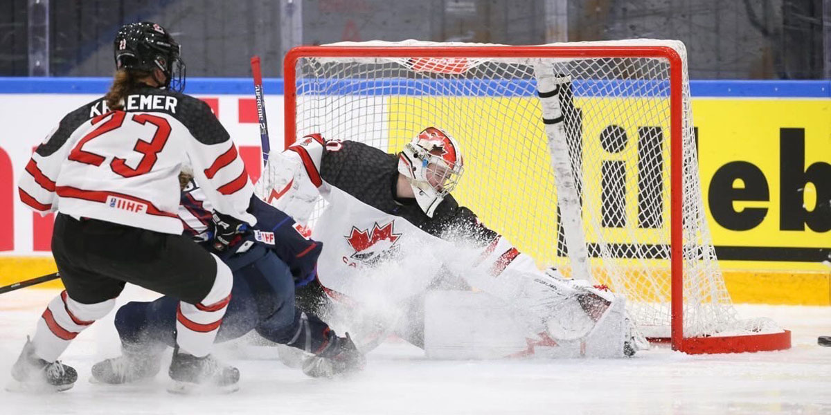 Hannah Clark - Team Canada goaltender trained by Puck Warriors