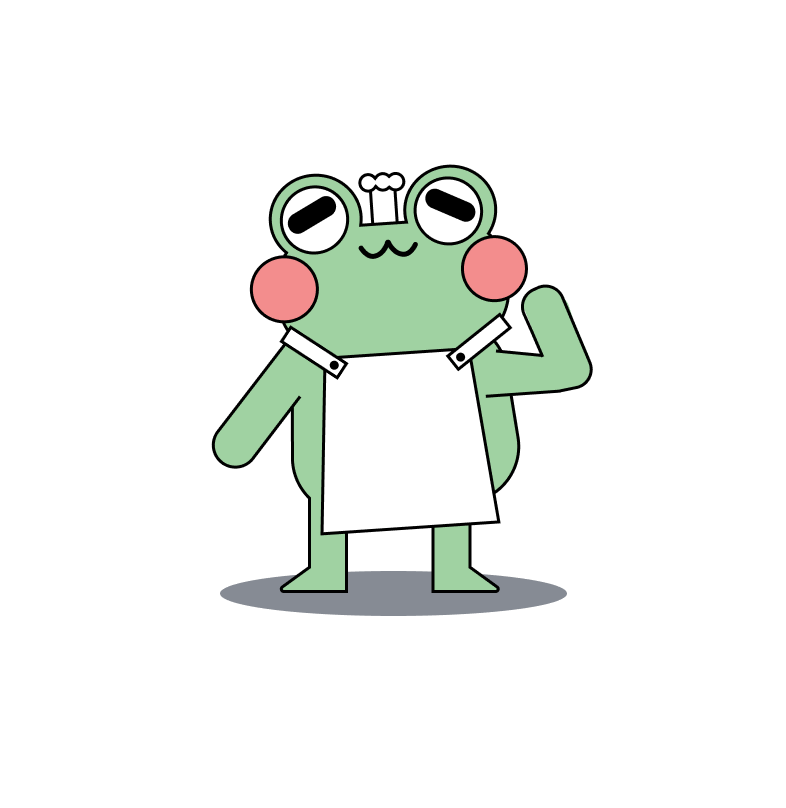 Froggy confident emote
