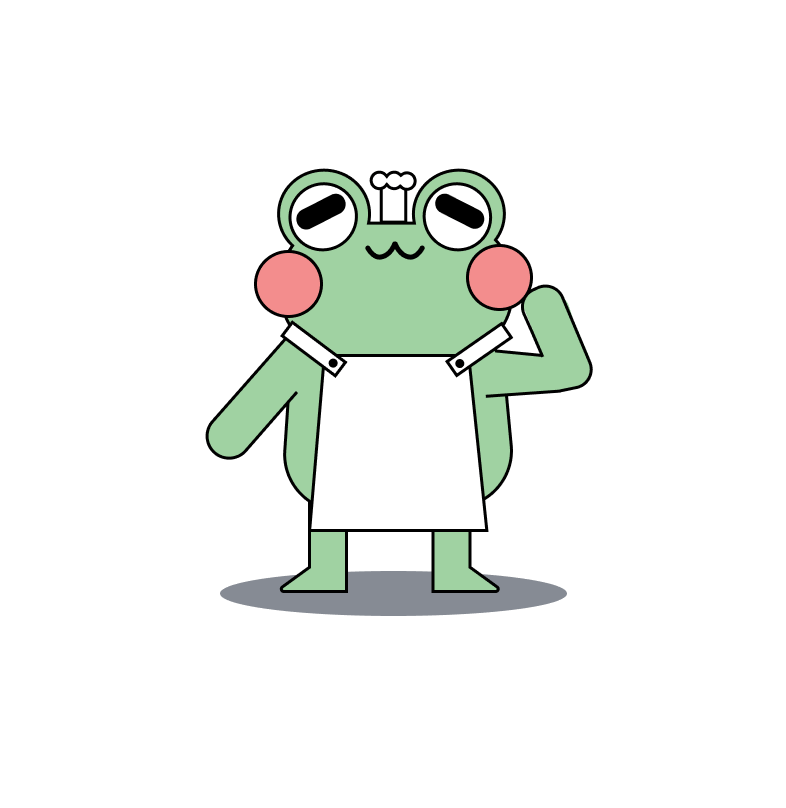 Froggy thinking emote