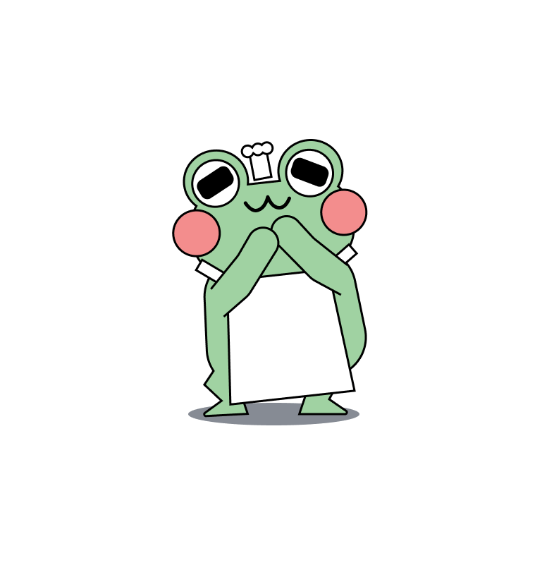 Froggy excited emote