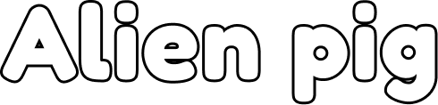 Alien pig