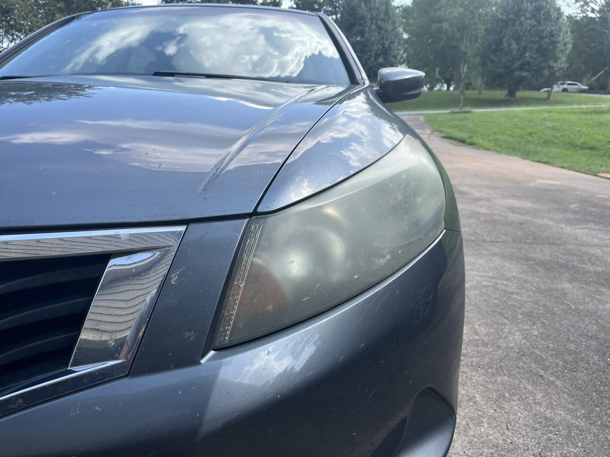 Headlight Restoration - Before
