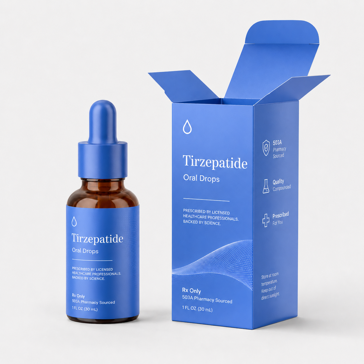 Healthaide Tirzepatide oral drops product
