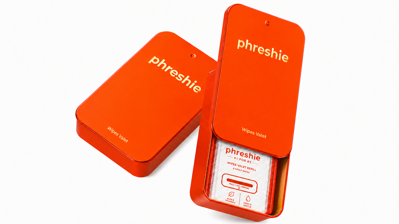 Phreshie Wipes Valet products