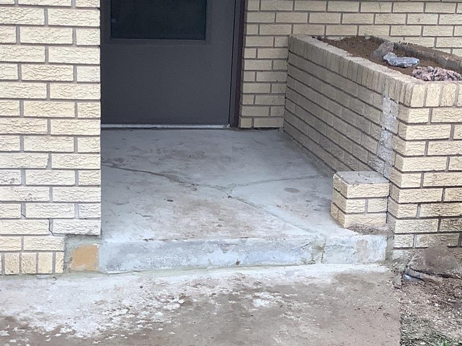 Porch Lifting - After