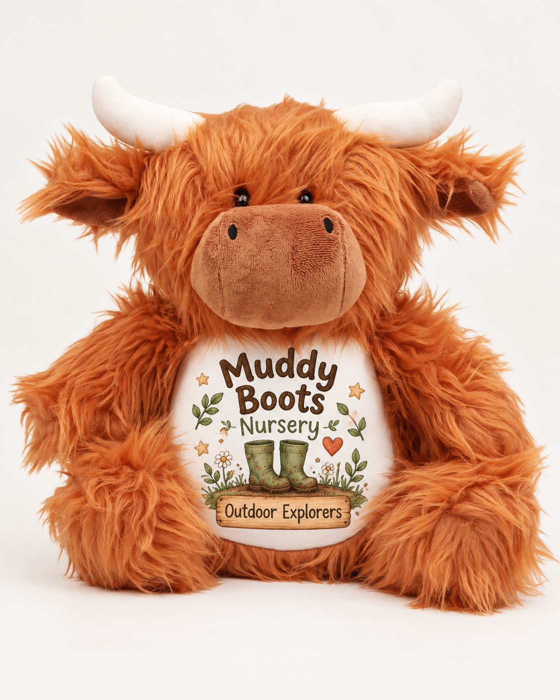 Personalised Plush Highland Cow — view 2