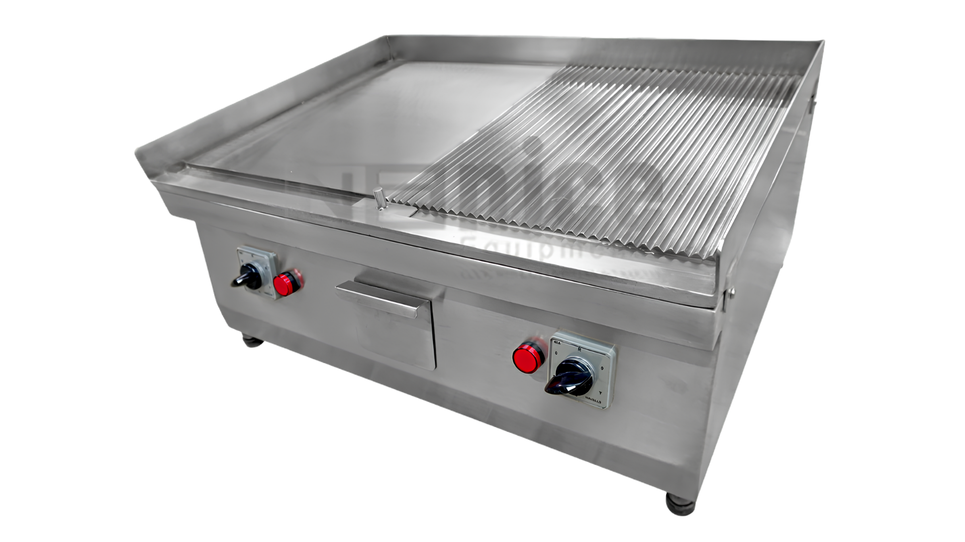 Hot Griddle Plate – Electric (Half Serrated & Half Plain)