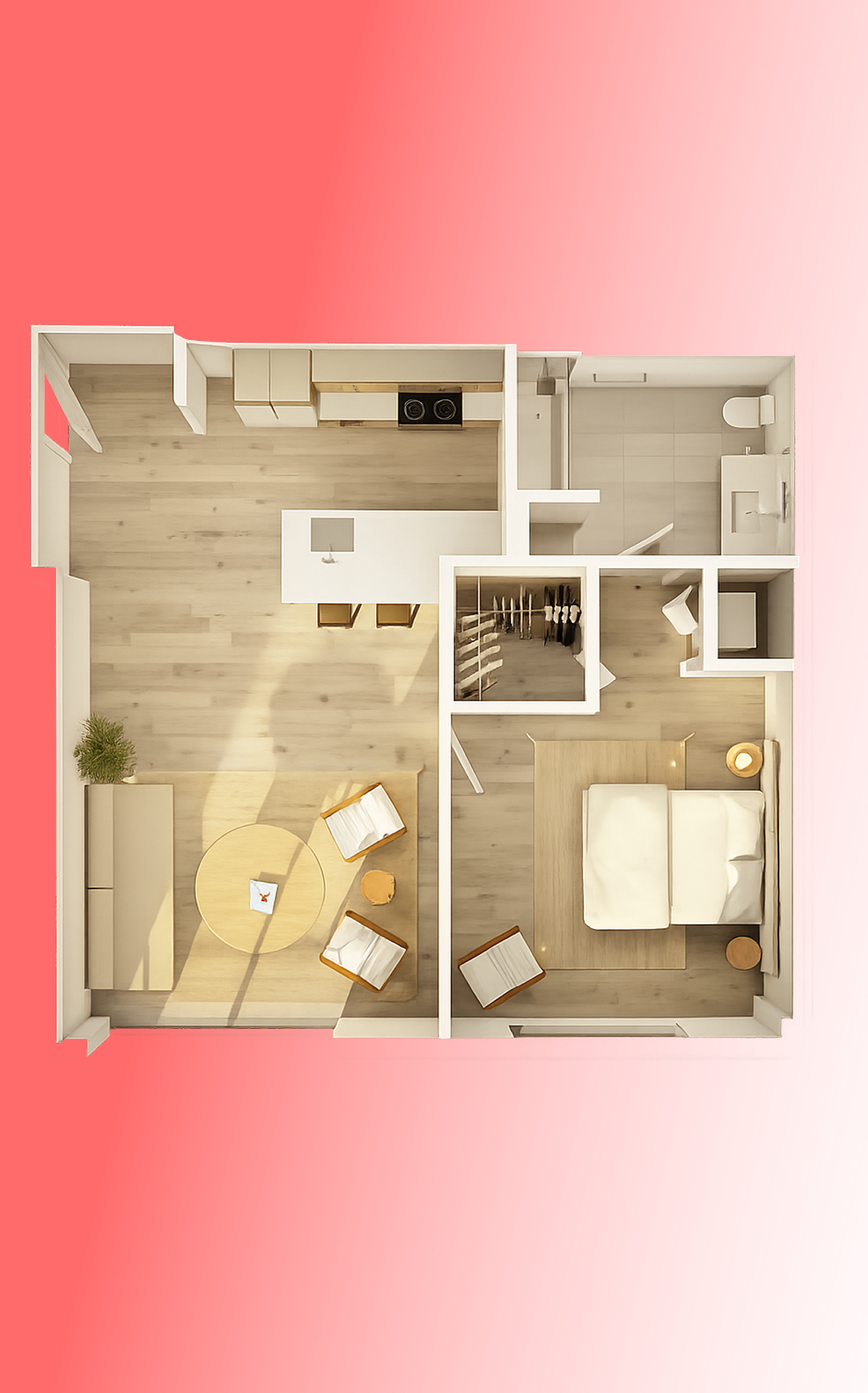 Apartment 50m²