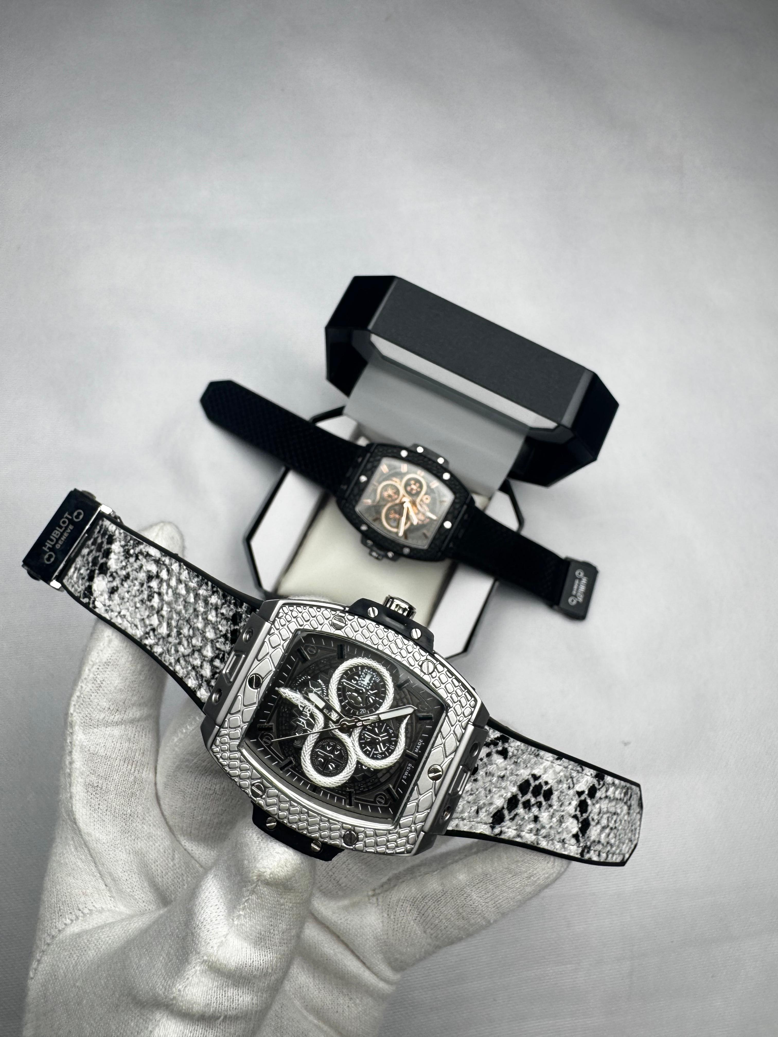 Hublot Spirit of Big Bang Chronograph Correa Gris
