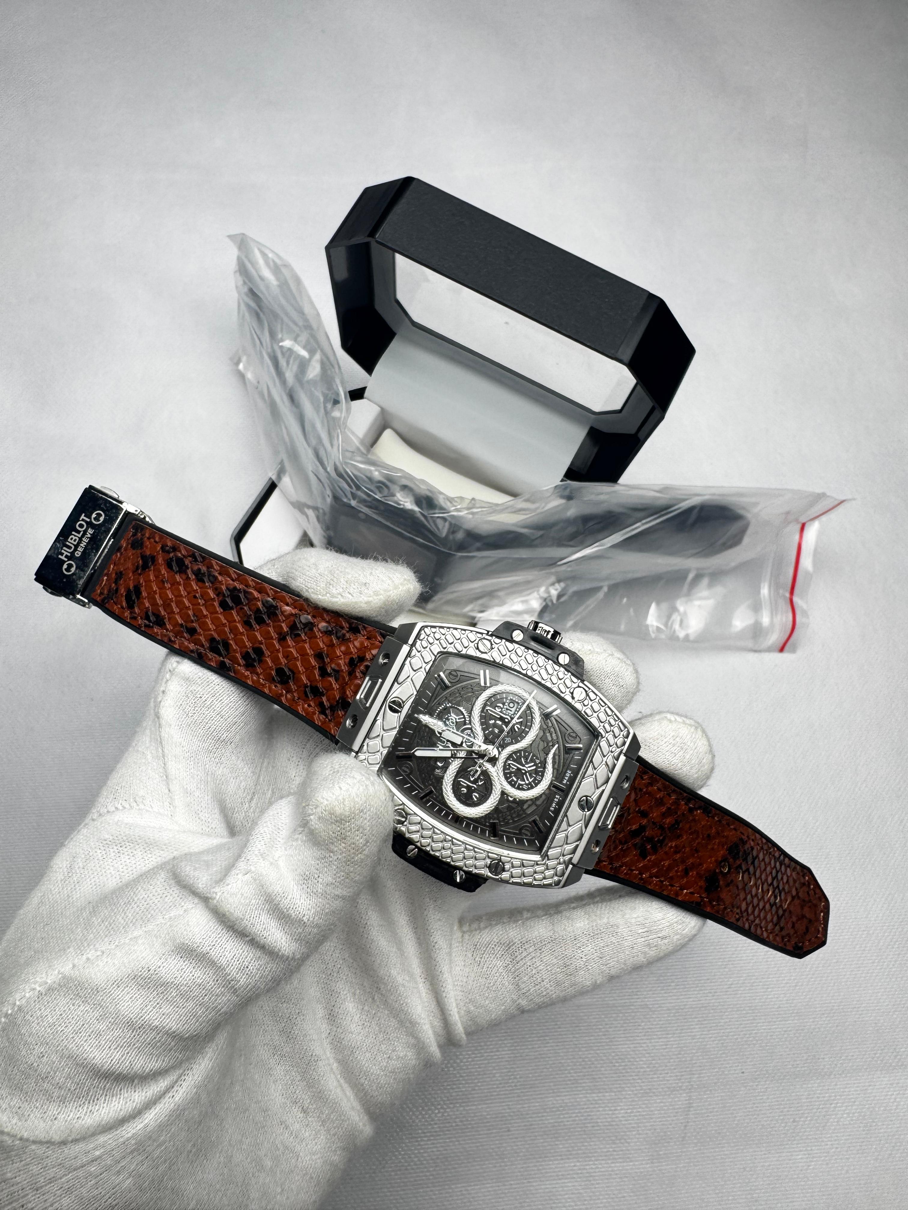 Hublot Spirit of Big Bang Chronograph Correa Marrón