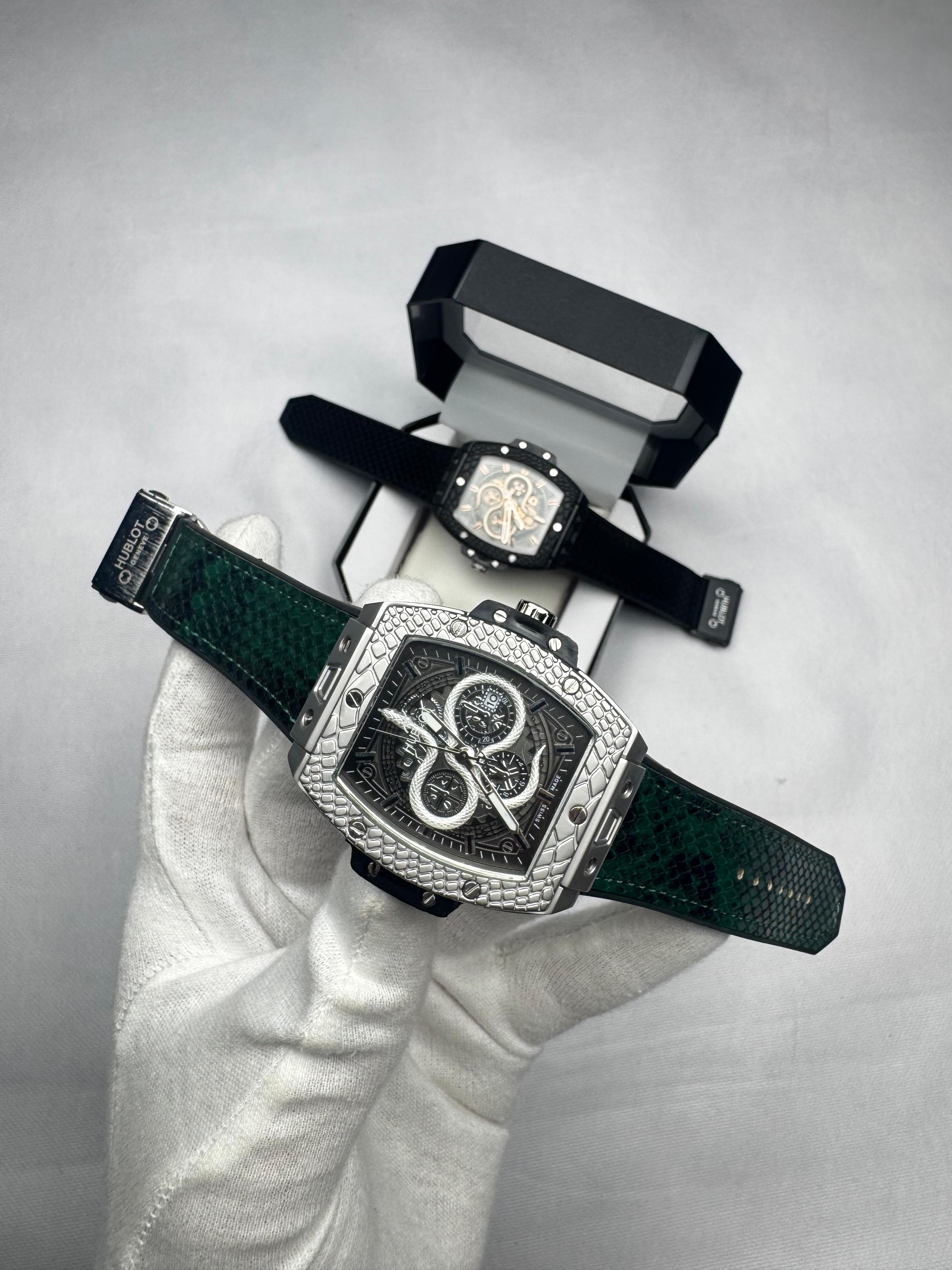 Hublot Spirit of Big Bang Chronograph Correa Verde