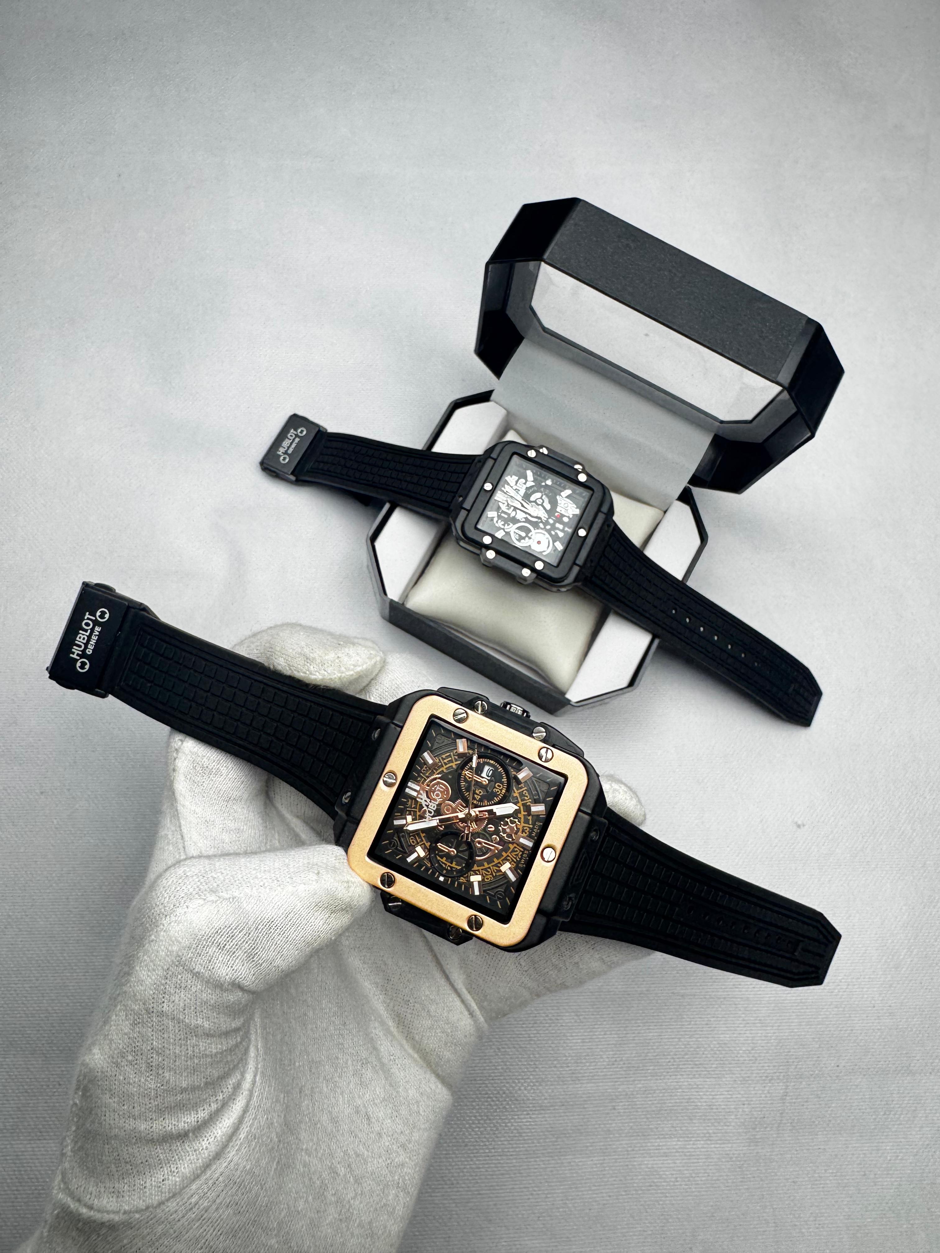 Hublot Square Bang Unico King Gold