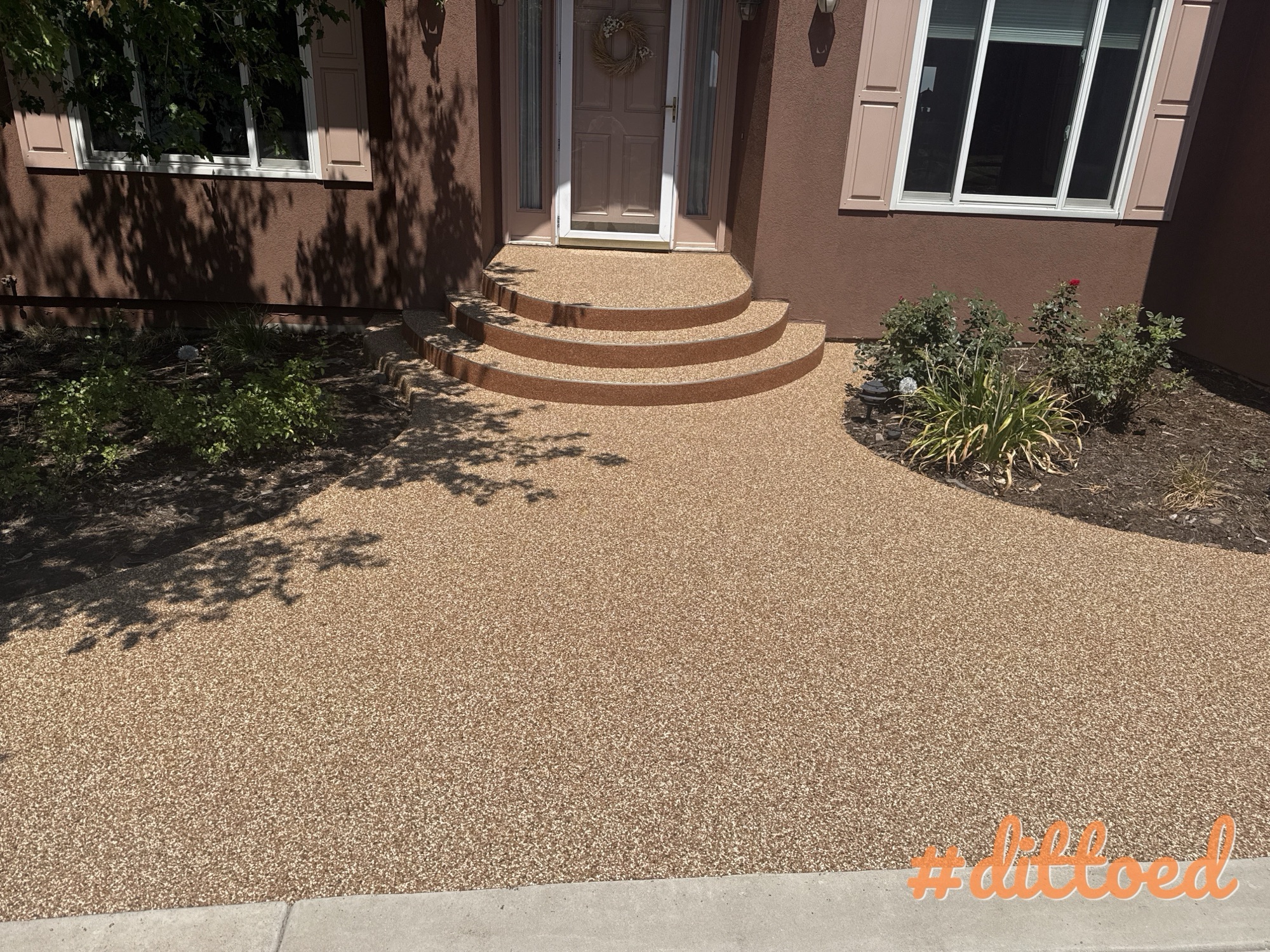 Curved Entry Steps VUBA Stone