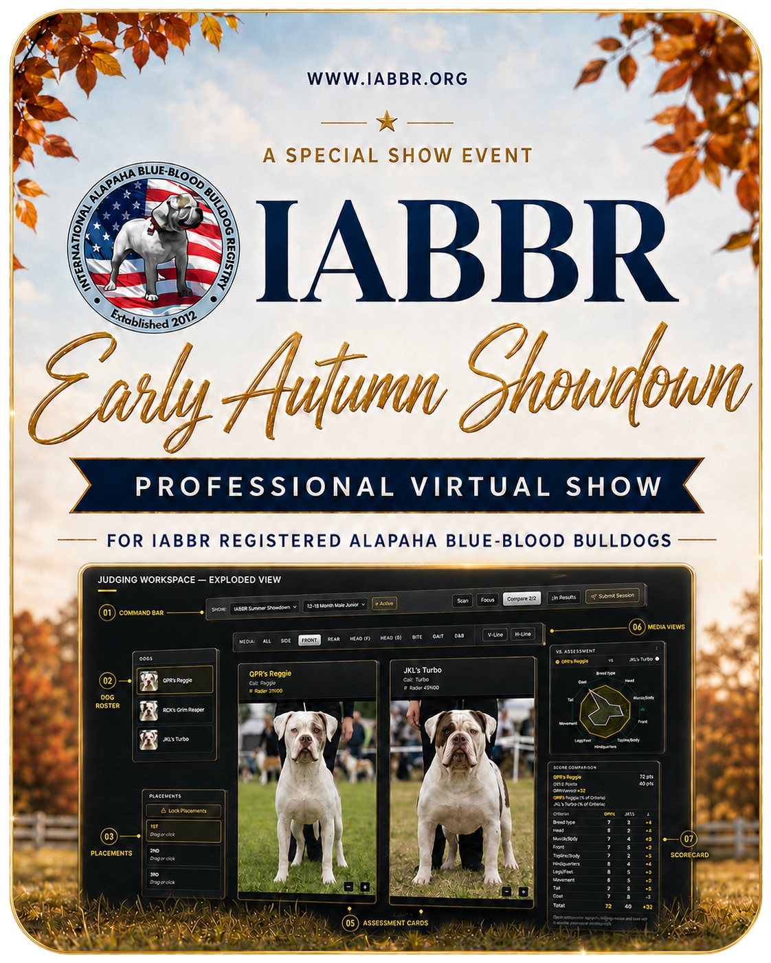 IABBR Early Autumn Showdown 2026 banner