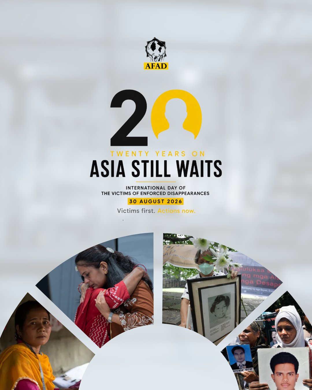 Twenty Years On, Asia Still Waits — International Day of the Victims of Enforced Disappearances 2026