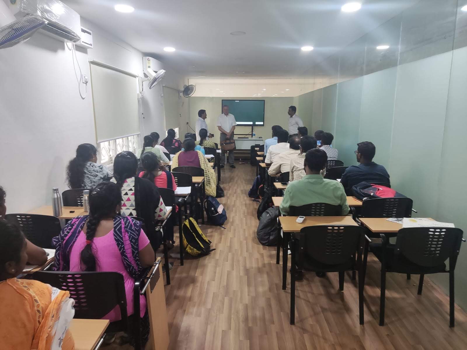 Adult Learners in Classroom