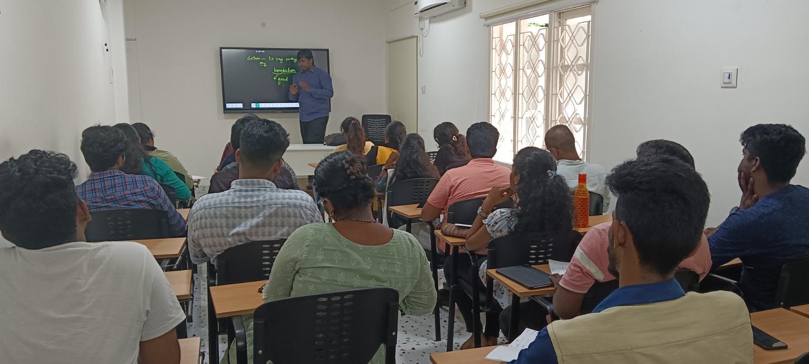 Classroom Session - Instructor Teaching