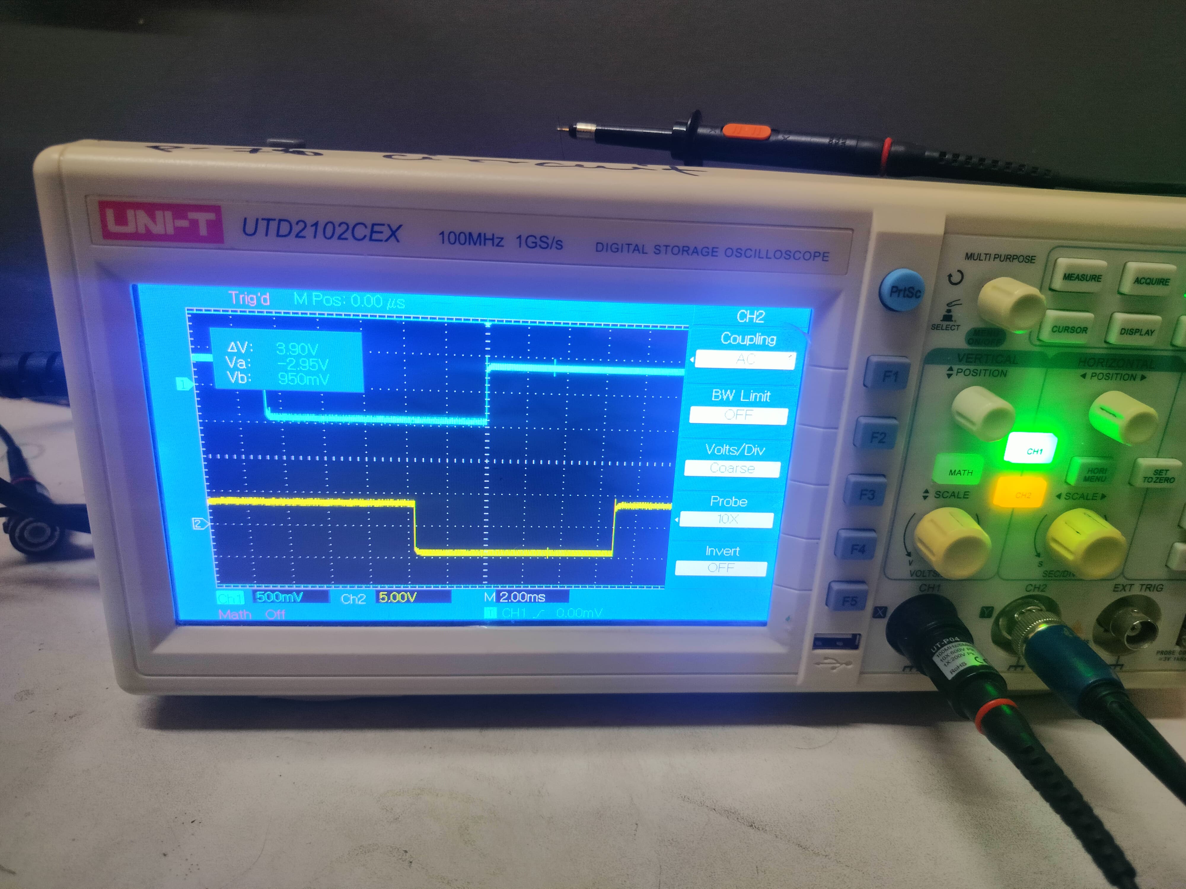 Oscilloscope Waveforms