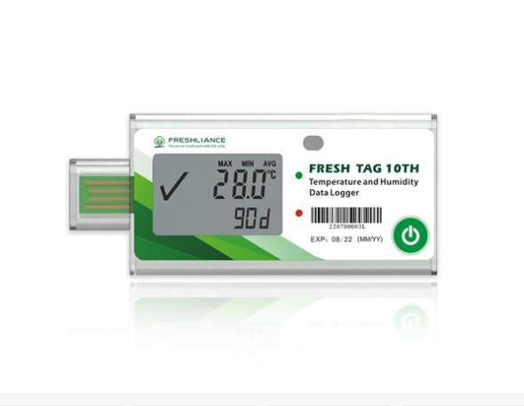 Fresh TAG 10TH Temperature & Humidity Logger